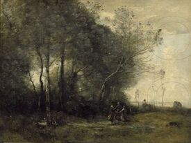 "La Danse des Bergères", collection du Musée d'Orsay, par Jean-Baptiste Corot